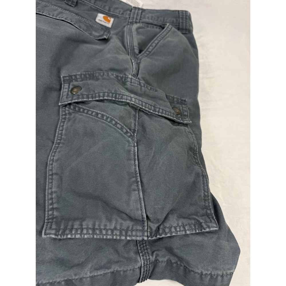 Carhartt Relaxed Fit Cargo Canvas Shorts 2 Pairs  SZ 36 - Picture 7 of 12